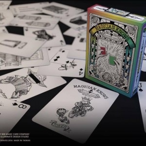 Magician Knows Playing Cards ver.1 (Black & White)