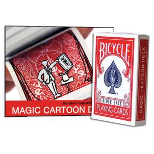 Magic Cartoon Deck in Bicycle Deck