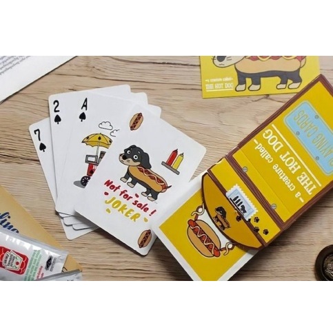 Hot Dog Playing Cards