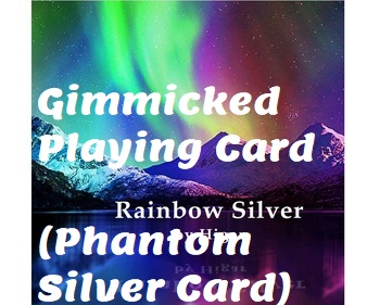 Rainbow Phantom Silver Card (Playing Card) by Higar