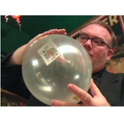 Animated Card Thru Balloon by Kevin James