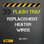 Flash Tray Replacement Heater Wires - set of 2