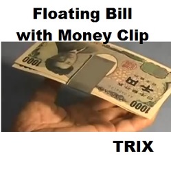 Floating Bill with Money Clip by TRIX