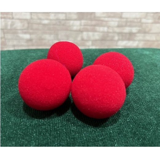 Ultra Soft Sponge Balls (45mm) (A set of 4)