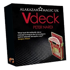 V Deck Red  by Peter Nardi